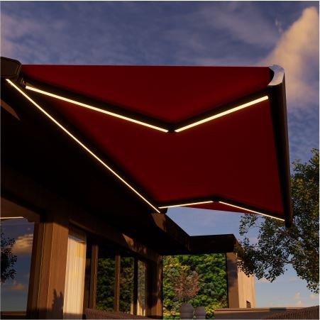 Tendals d'alumini del pati del darrere